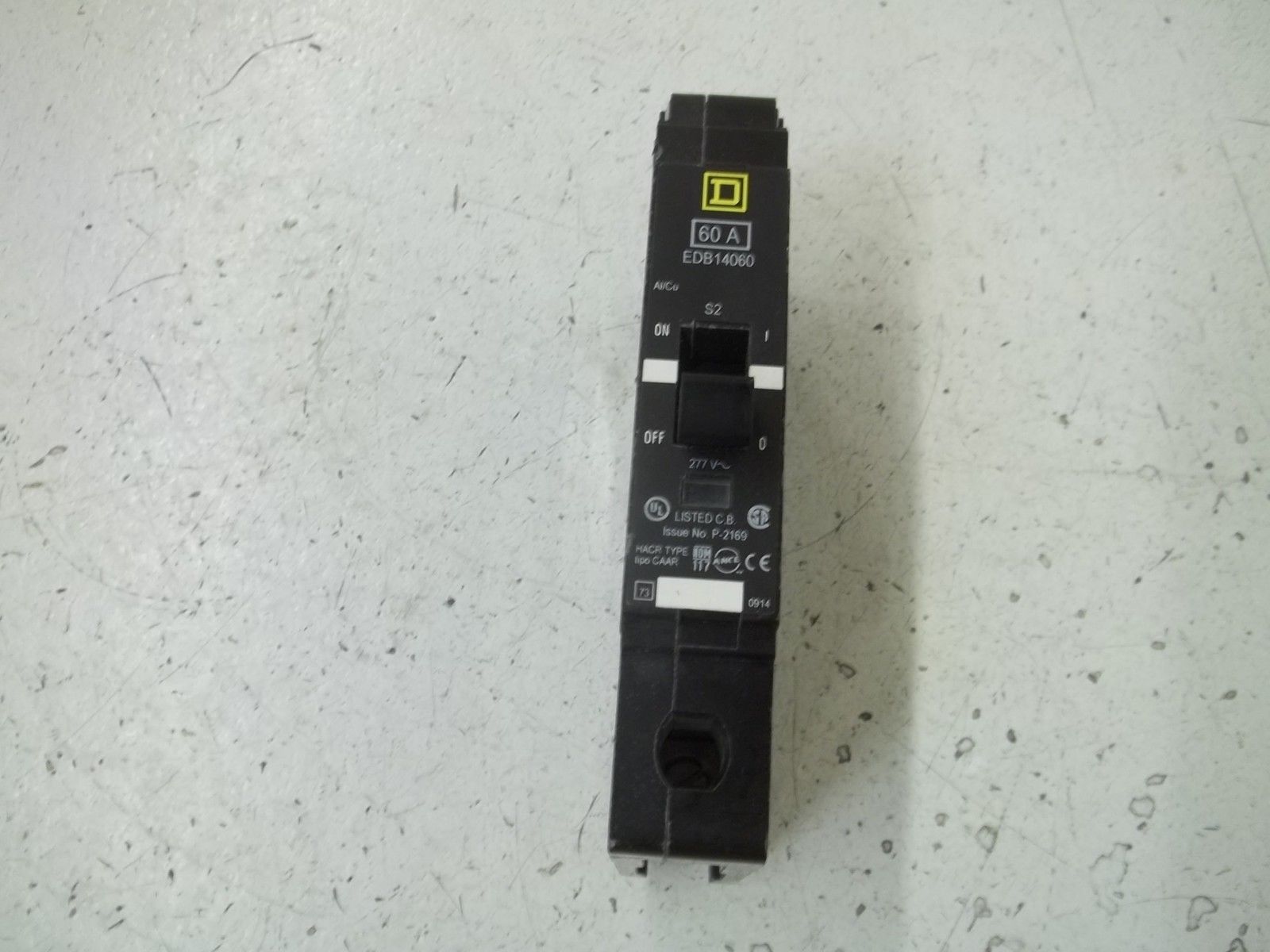SQUARE D  EDB14060 CIRCUIT BREAKER  *NEW NO BOX*