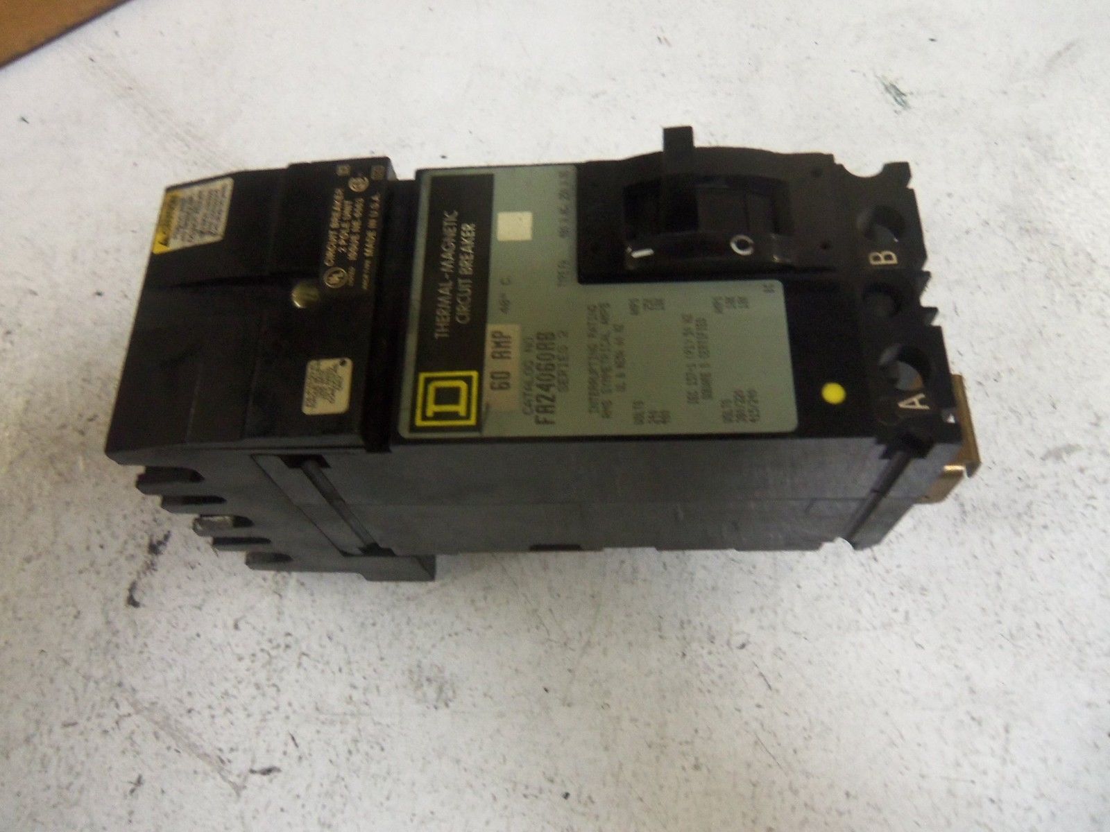 SQUARE D FA24060AB CIRCUIT BREAKER *NEW IN BOX*