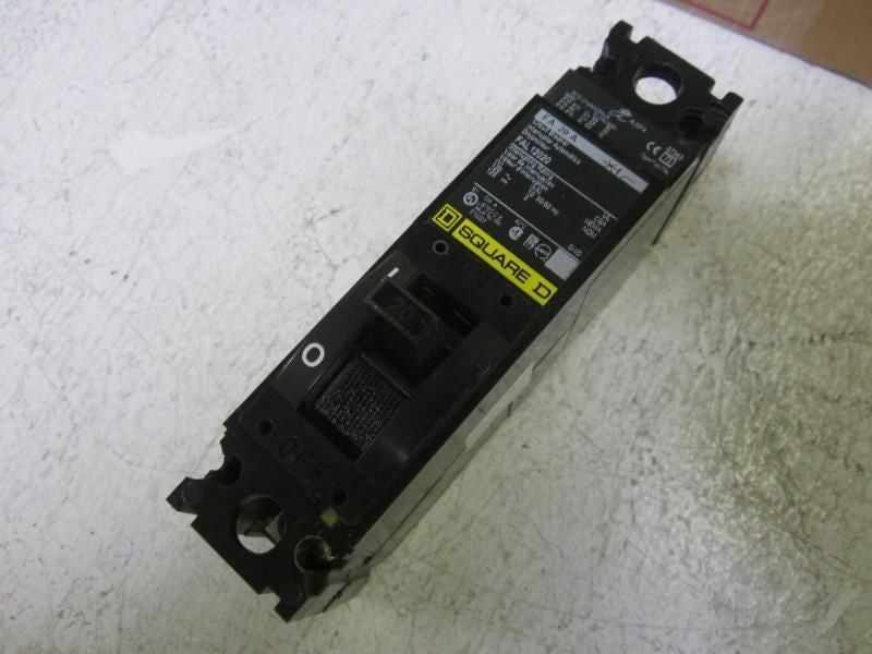 SQUARE D FAL12020 20A 1P CIRCUIT BREAKER *NEW IN BOX*