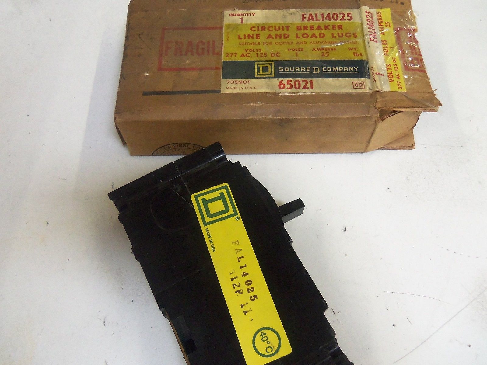 SQUARE D FAL14025 *NEW IN BOX*