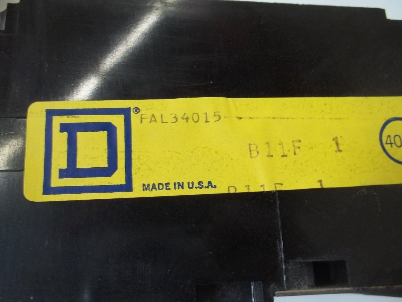 SQUARE D FAL34015 15A *USED*