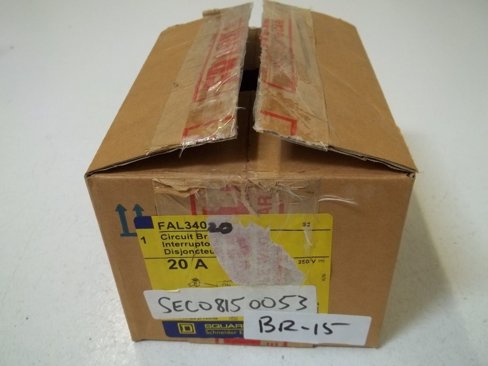 SQUARE D FAL34020 CIRCUIT BREAKER 20A (GREY) *NEW IN BOX*