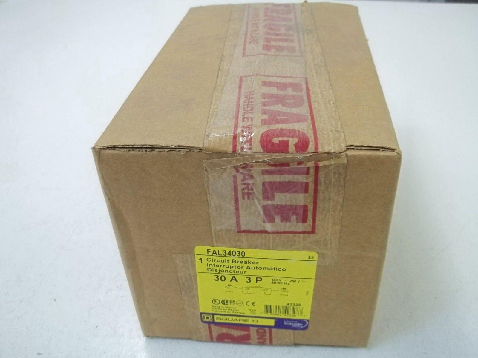 SQUARE D FAL34030 CIRCUIT BREAKER *NEW IN BOX*