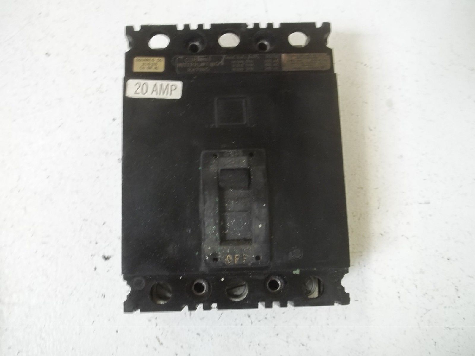 SQUARE D FAL36020 CIRCUIT BREAKER *USED*