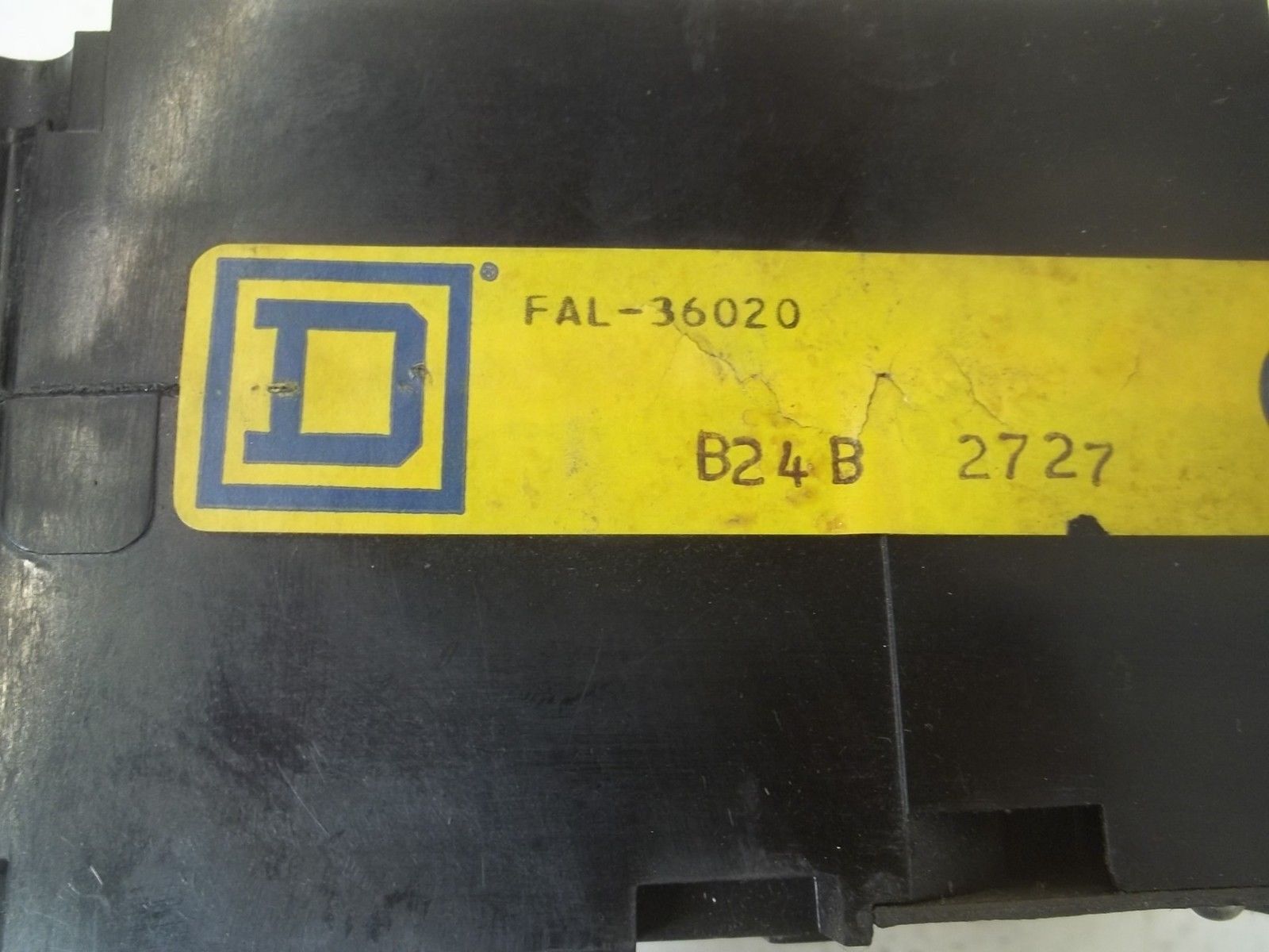 SQUARE D FAL36020 CIRCUIT BREAKER *USED*