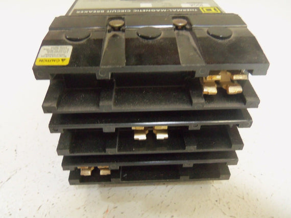 SQUARE D FHB36100 CIRCUIT BREAKER *USED*