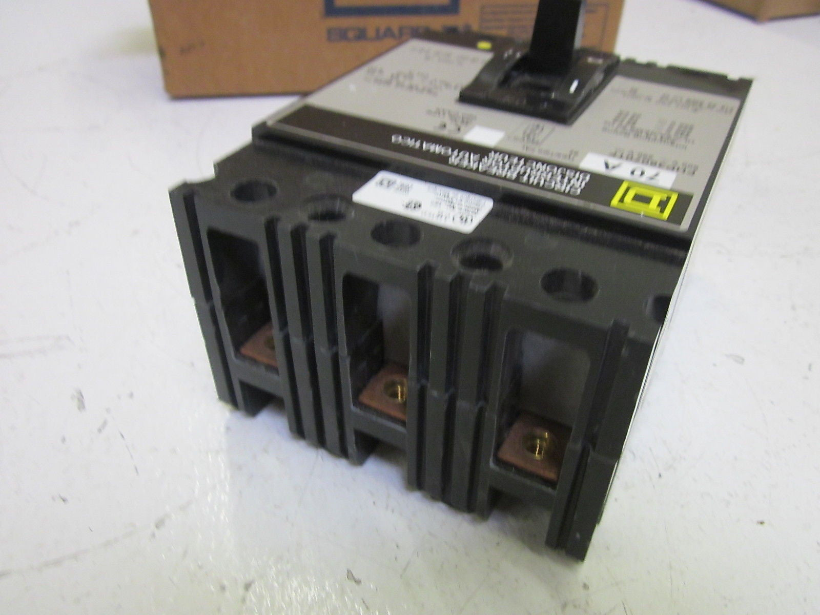 SQUARE D FHP36070TF CIRCUIT BREAKER 70A 600V *USED*