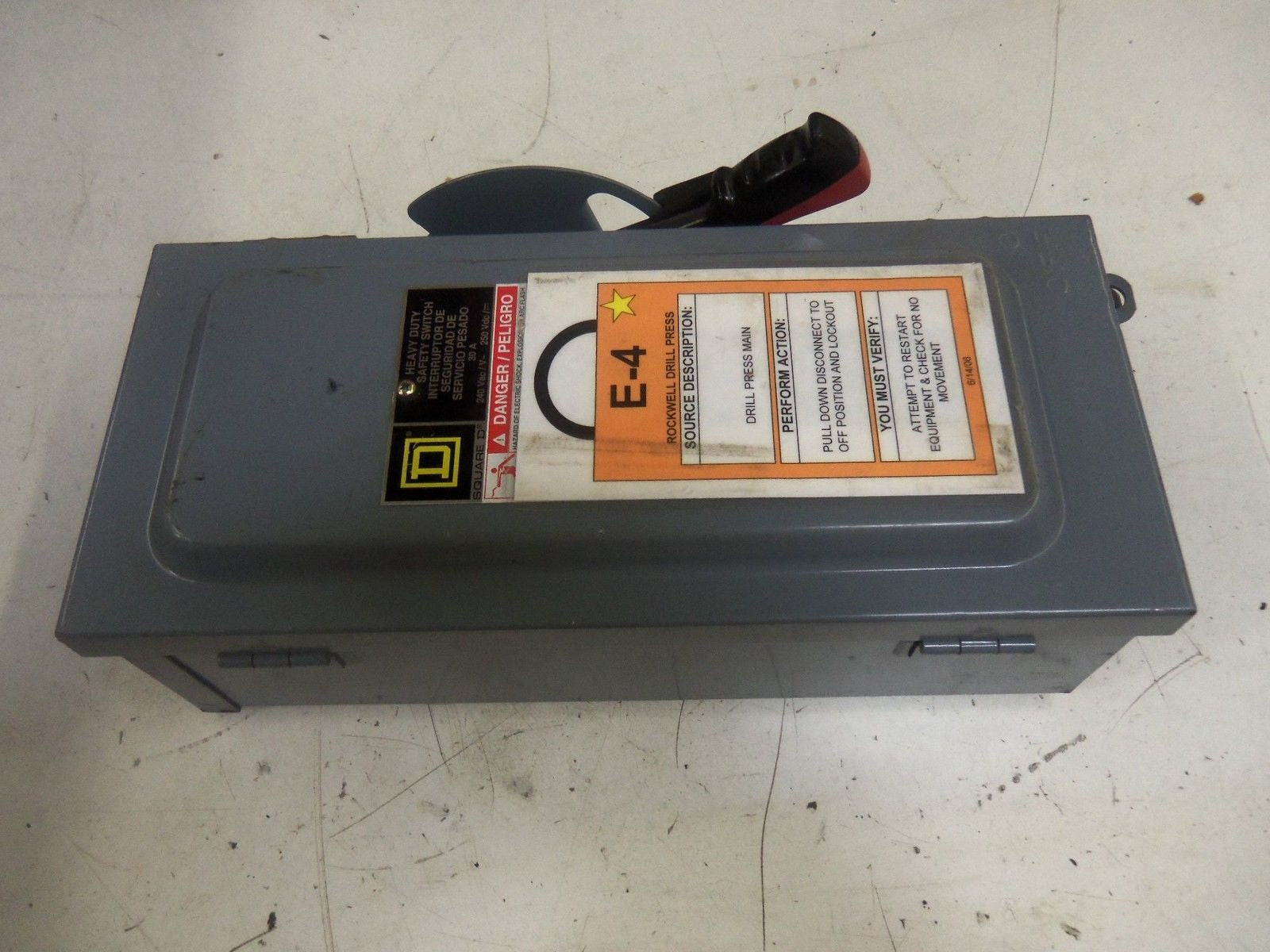 SQUARE D H221AWK *USED*