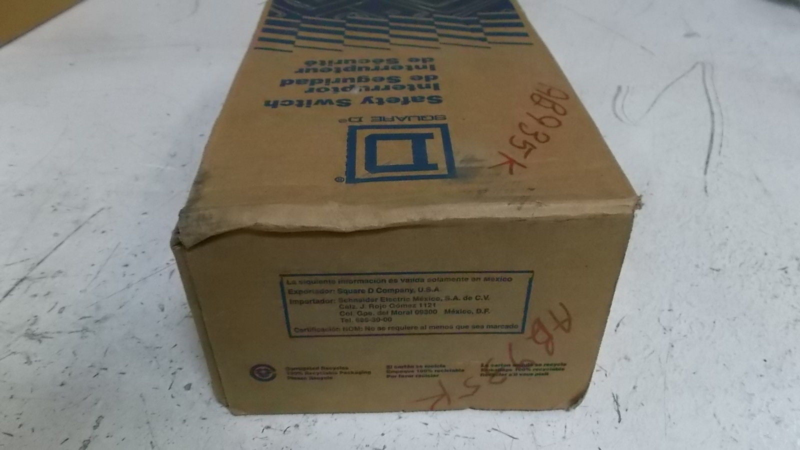 SQUARE D H321NRB SAFETY SWITCH *FACTORY SEALED*
