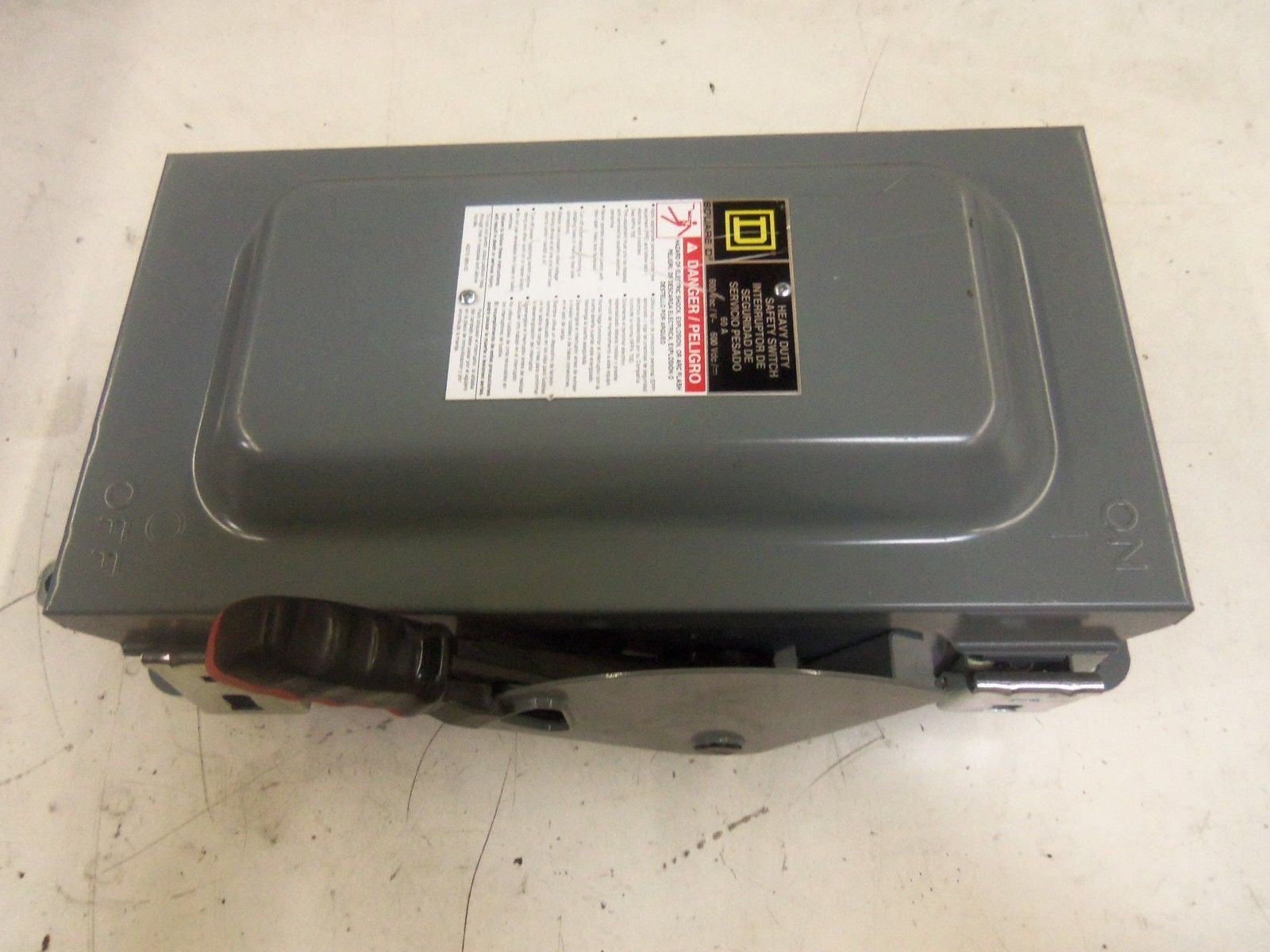 SQUARE D H362AWKEI FUSED SAFETY SWITCH 60A 600V *NEW NO BOX*