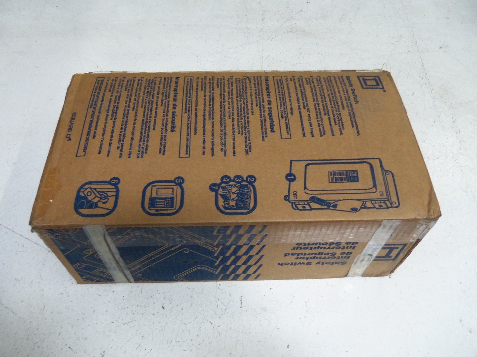 SQUARE D H362RB SAFETY SWITCH * SEALED *