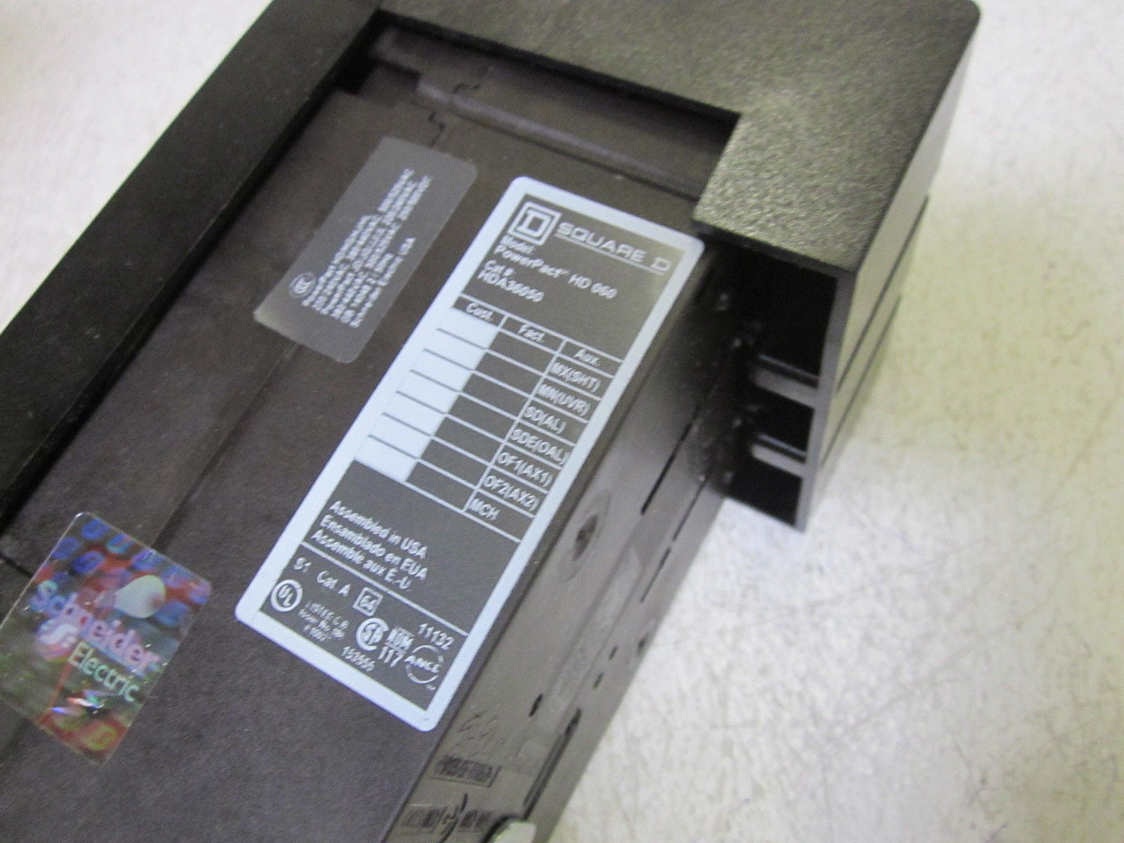 SQUARE D HDA36050 CIRCUIT BREAKER *NEW IN BOX*