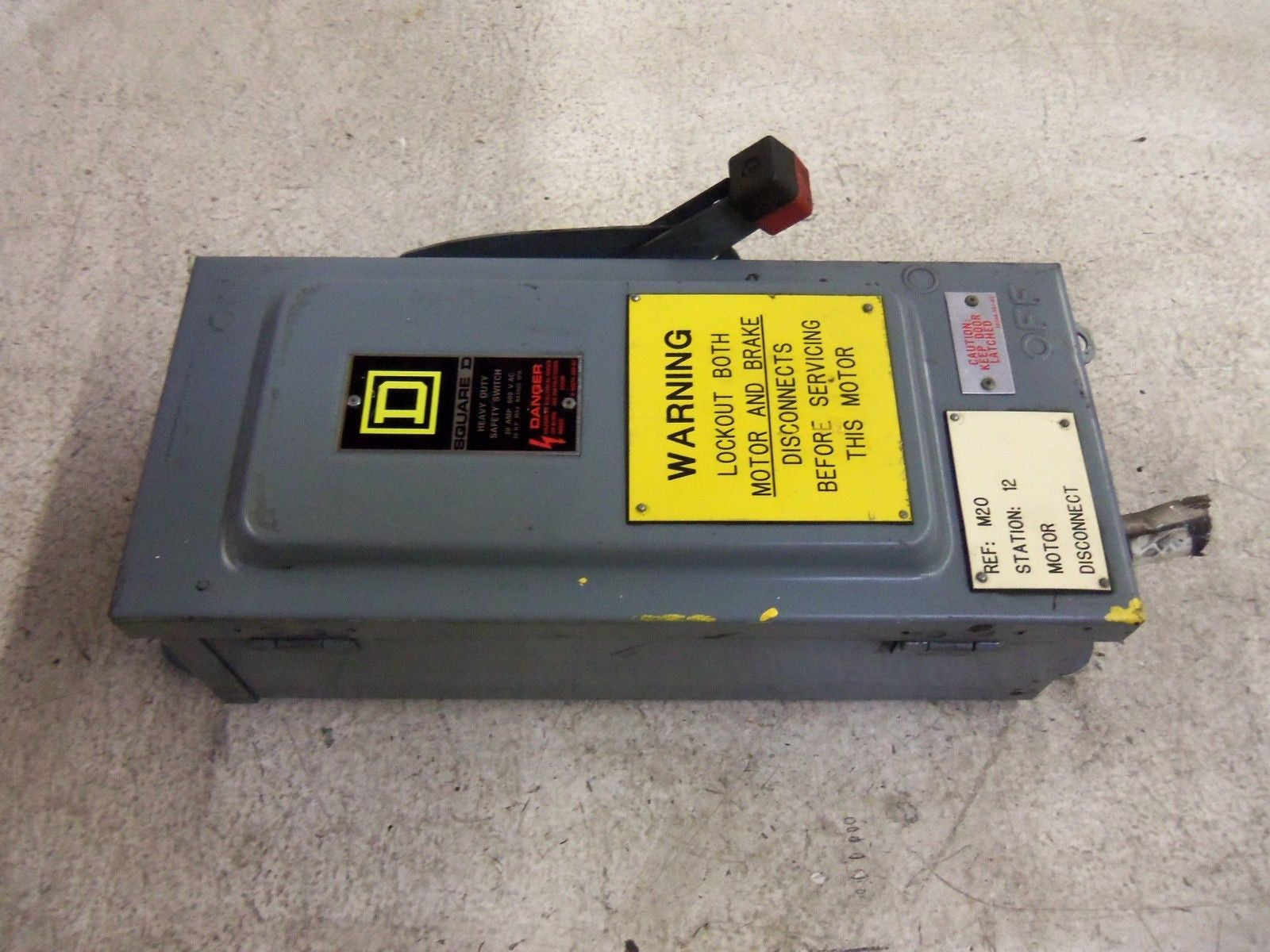 SQUARE D HU361AWK *USED*