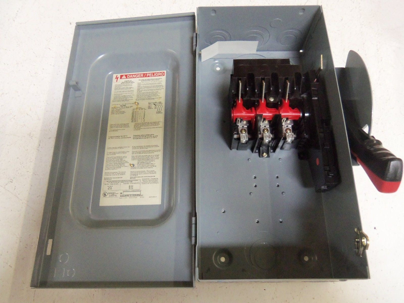 SQUARE D HU362 SAFETY SWITCH *NEW IN BOX*