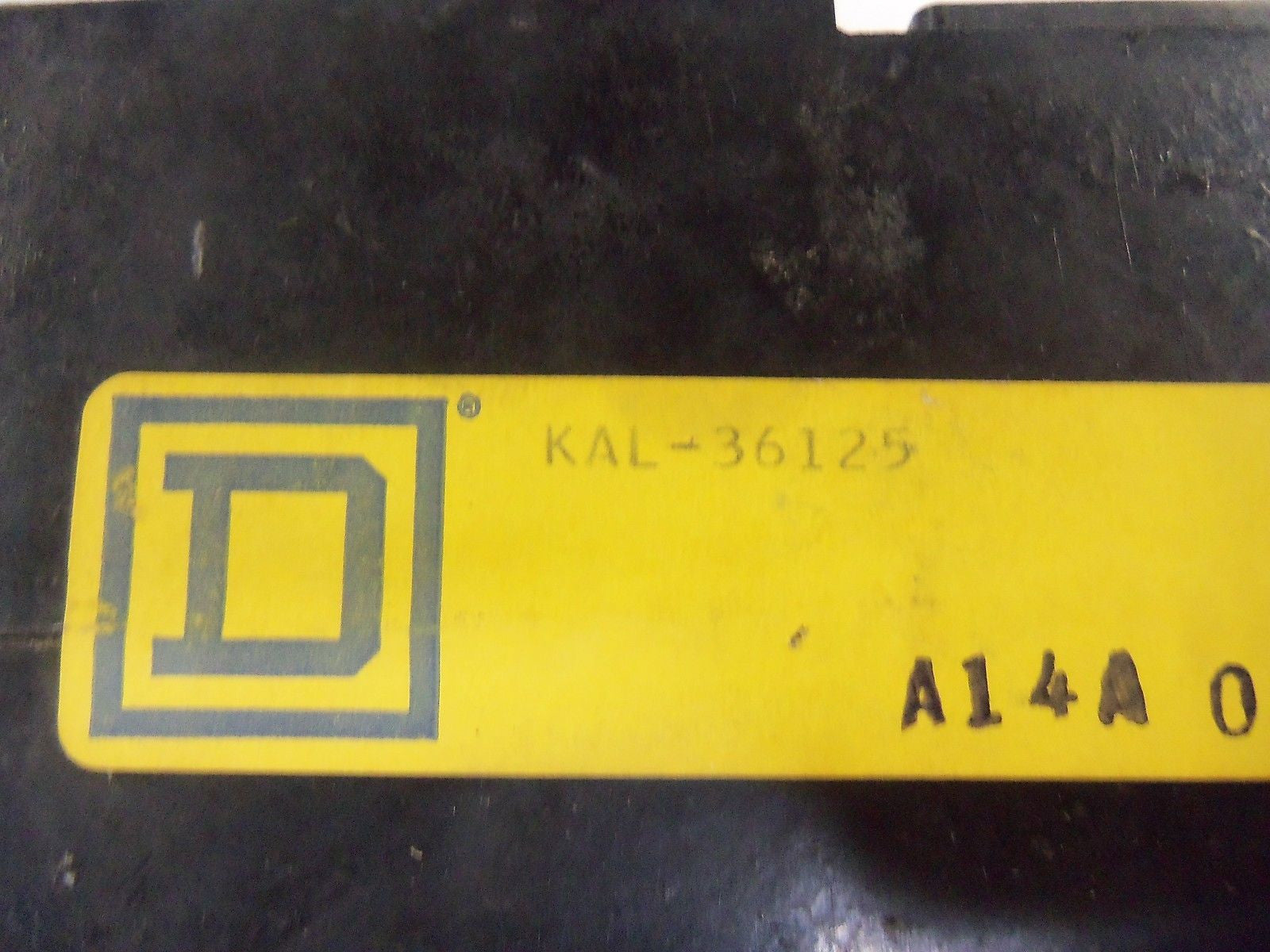 SQUARE D KAL-36125 CIRCUIT BREAKER *USED*