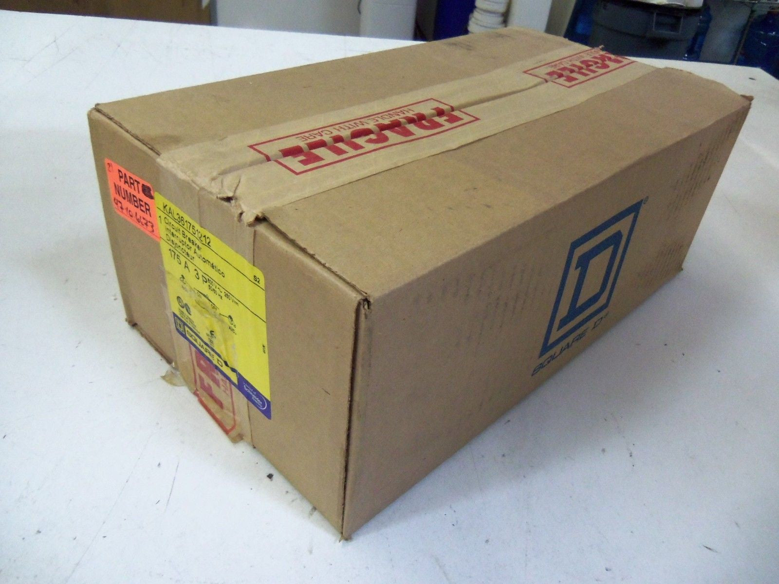 SQUARE D KAL361751212 CIRCUIT BREAKER *FACTORY SEALED*