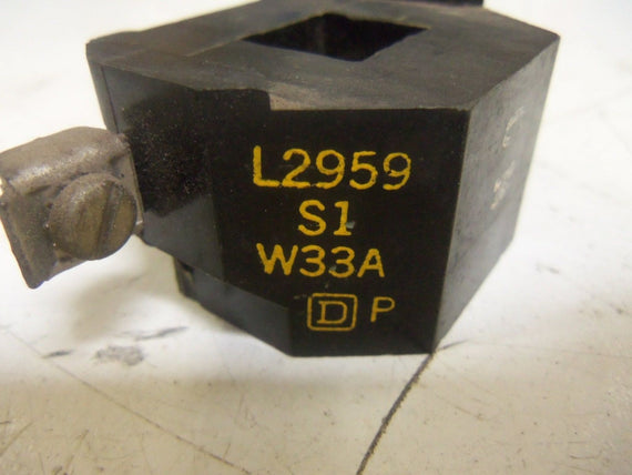 SQUARE D L2959-S1-W33A COIL *NEW NO BOX*