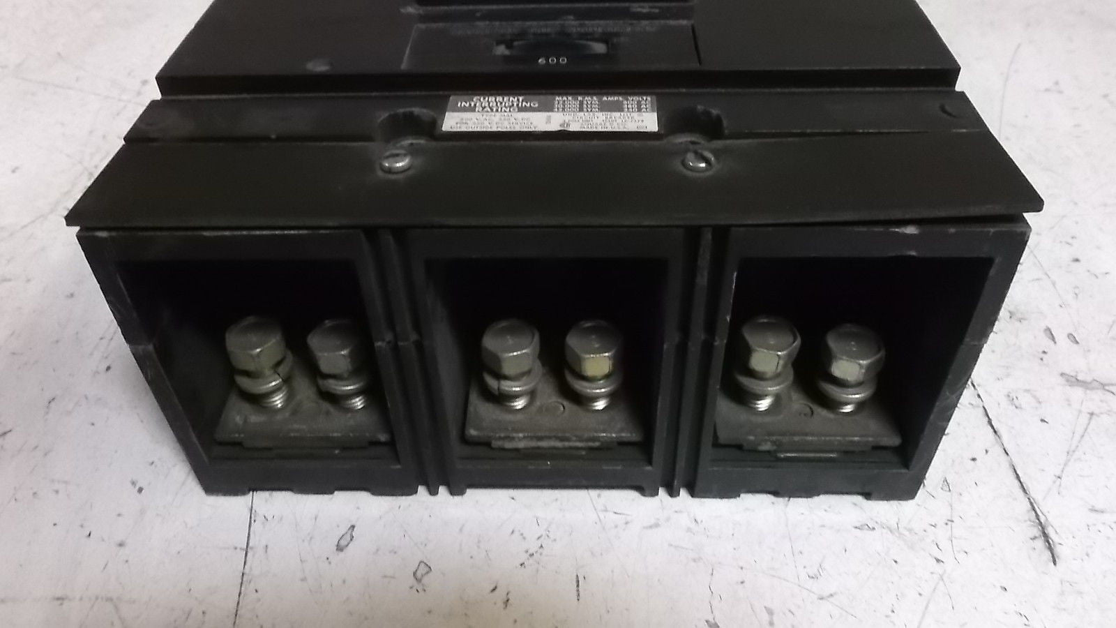 SQUARE D MAP36600Z CIRCUIT BREAKER *USED*