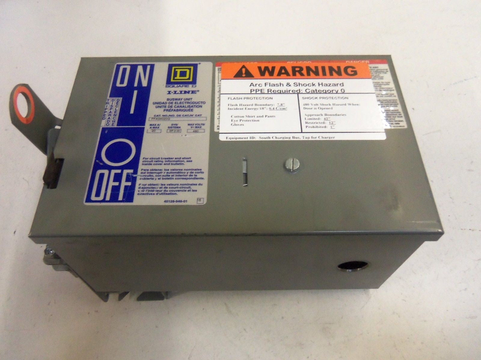 SQUARE D PFA34020G BUSSWAY SWITCH *NEW NO BOX*