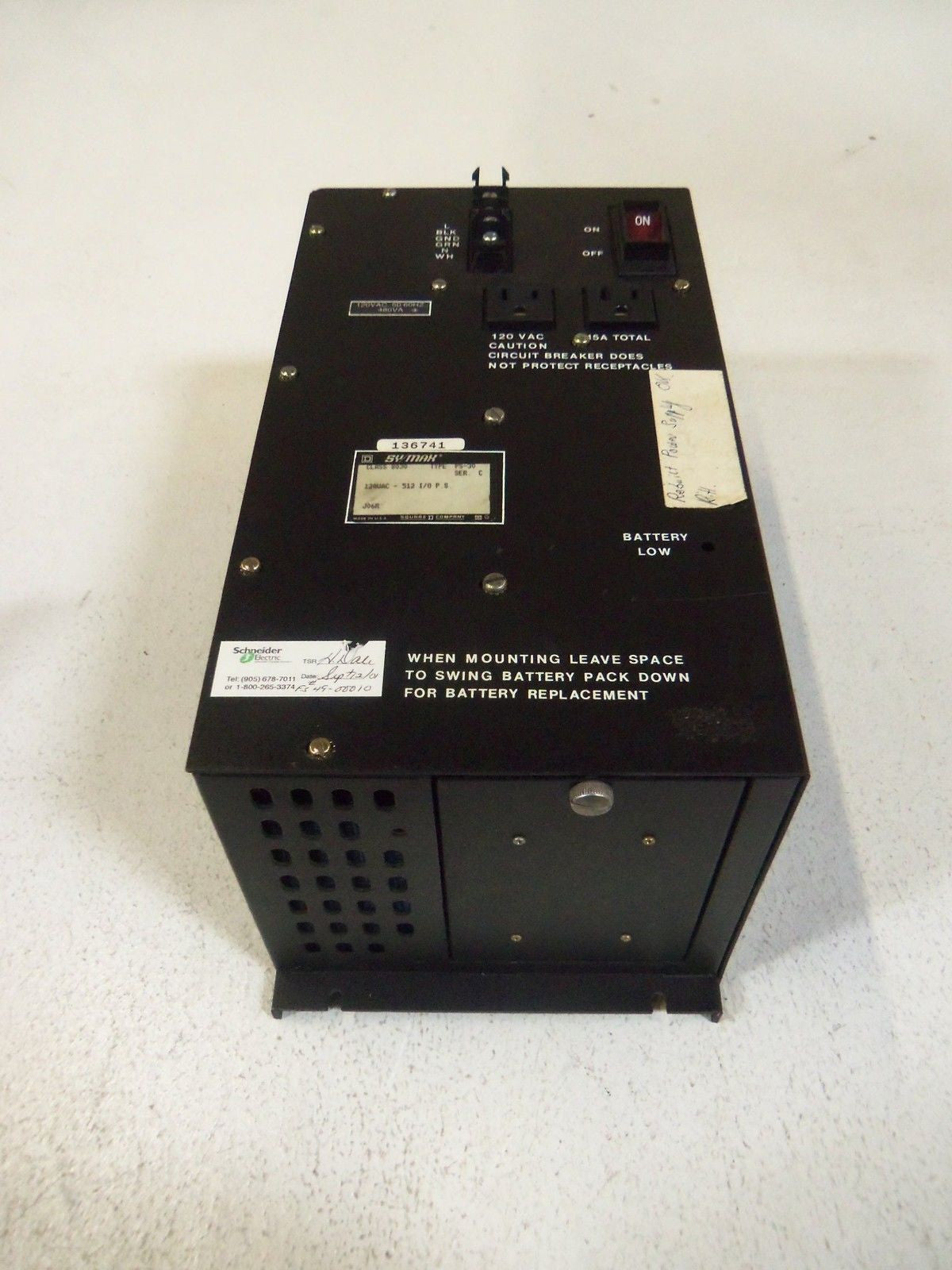 SQUARE D POWER SUPPLY 8030-PS-30 SERIES  C *USED-REBUILT*