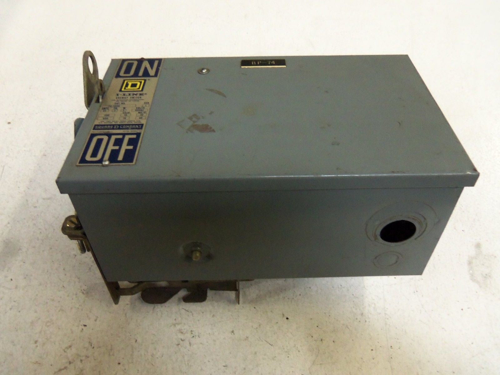 SQUARE D PQ-3606 BUSWAY SWITCH *USED*