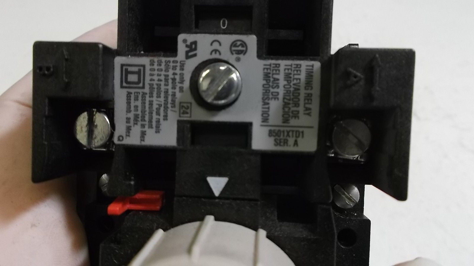 SQUARE D TIME DELAY RELAY 8501XTD1 *USED*