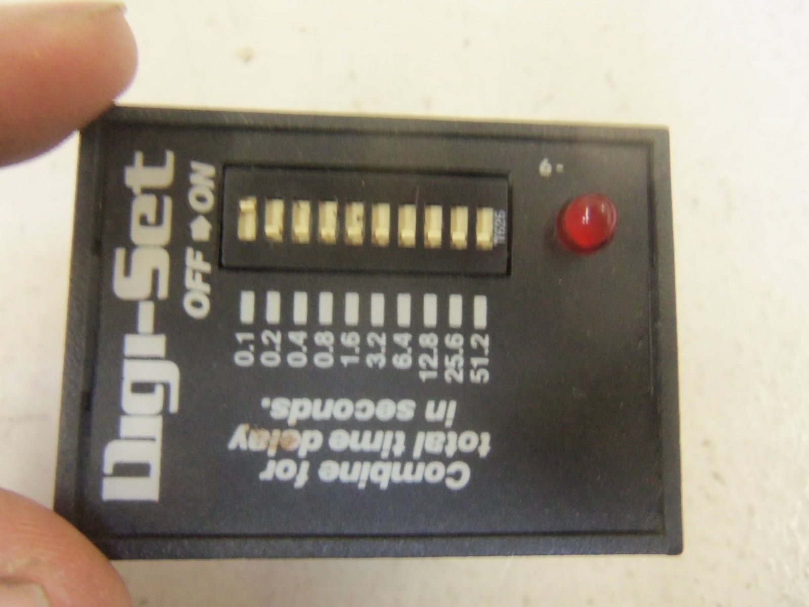 SSAC TDBL120ALD TIME DELAY RELAY *USED*