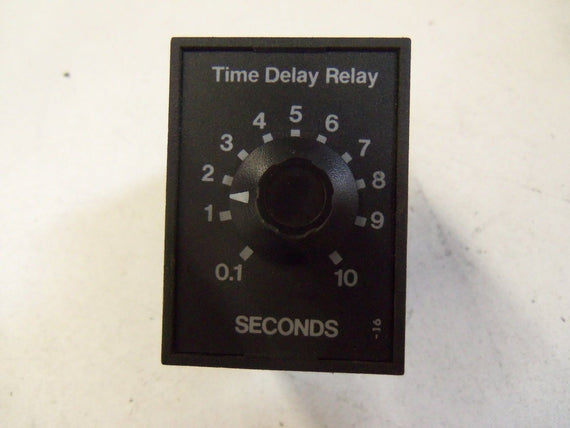 SSAC TIME DELAY RELAY TRS120A4X10 *USED*