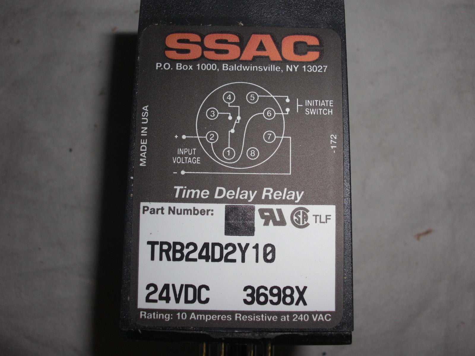 SSAC TRB24D2Y10 *NEW*