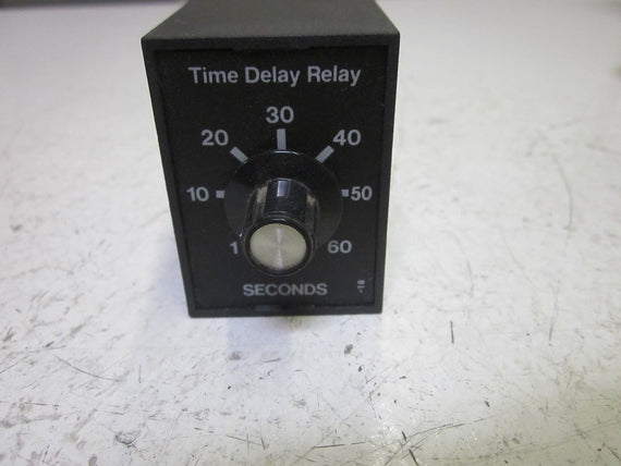 SSAC TRM120A2Z60 SOLID STATE RELAY 0-60 SEC. 120VAC *USED*