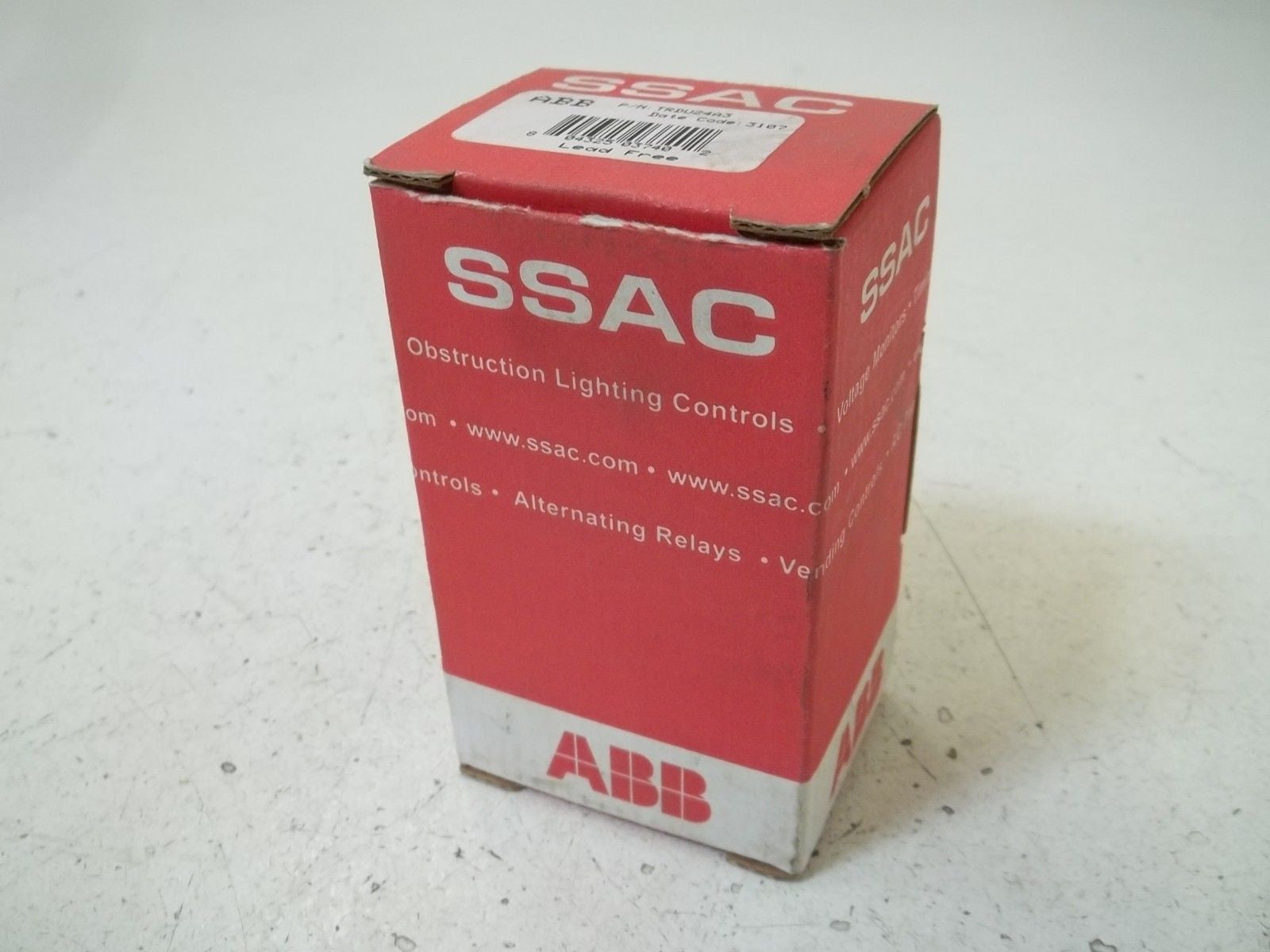 SSAC TRUD24A3 TIME DELAY RELAY 24VAC/DC  *NEW IN BOX*