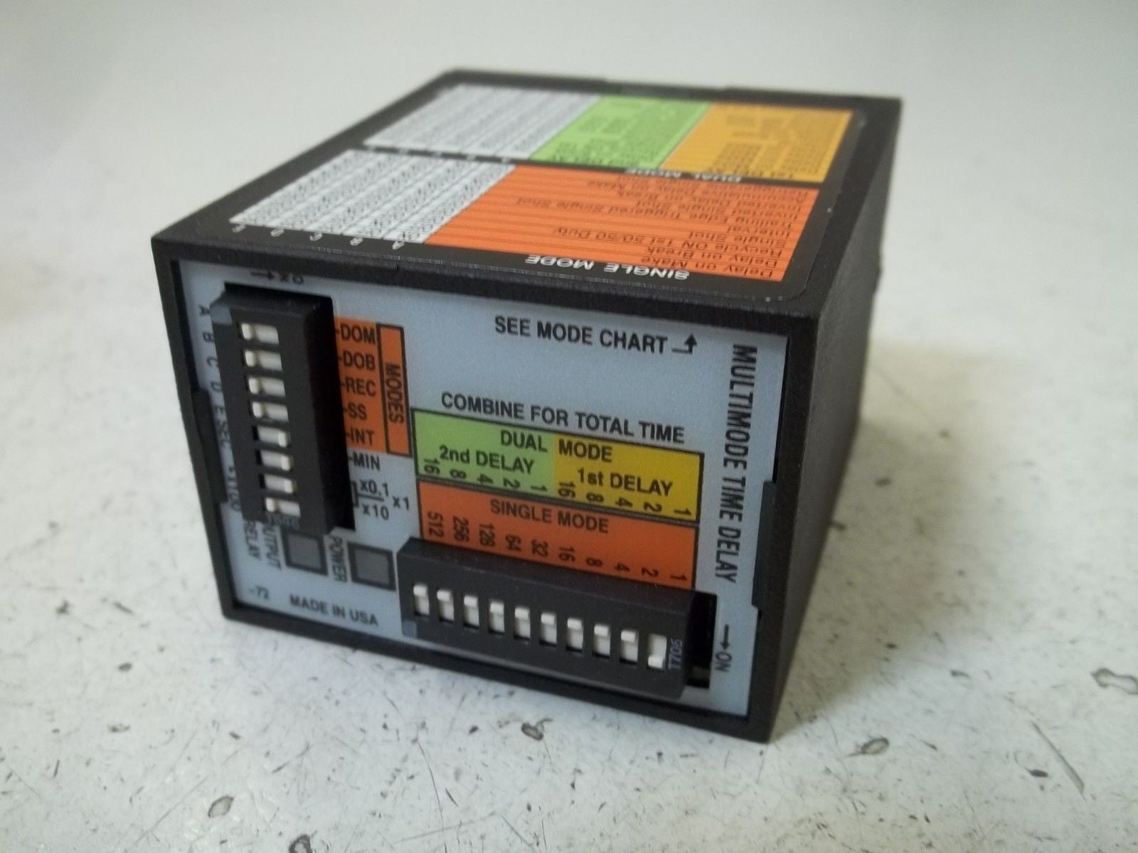 SSAC TRUD24A3 TIME DELAY RELAY 24VAC/DC  *NEW IN BOX*