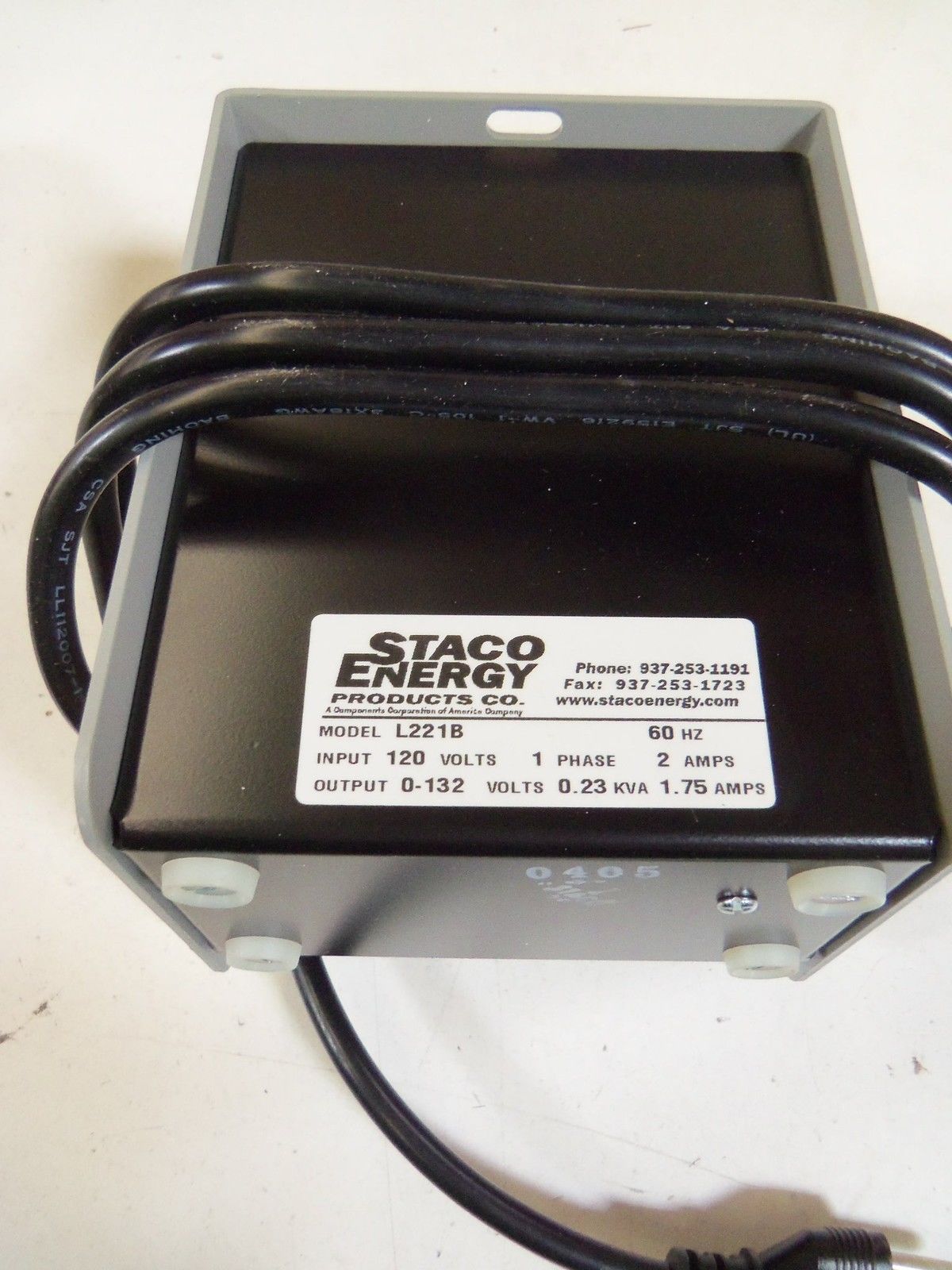 STACO ENERGY PRODUCTS CO. L221B *NEW IN BOX*