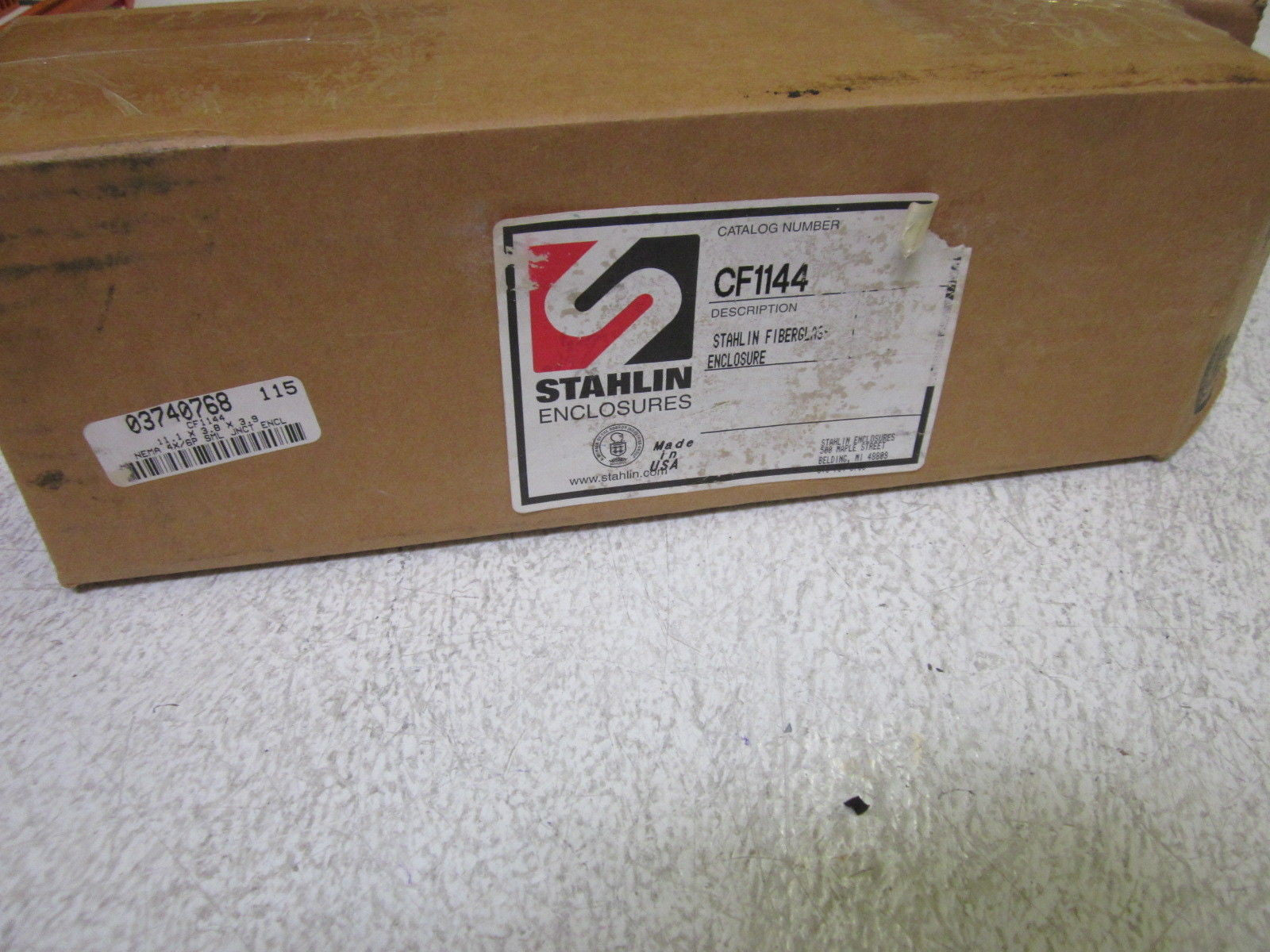 STAHLIN CF1144 FIBERGLASS ENCLOSURE *NEW IN BOX*