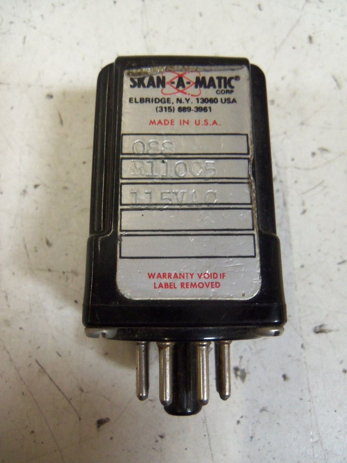 STAN-A-MATIC 088-R110C5 115VAC *USED*