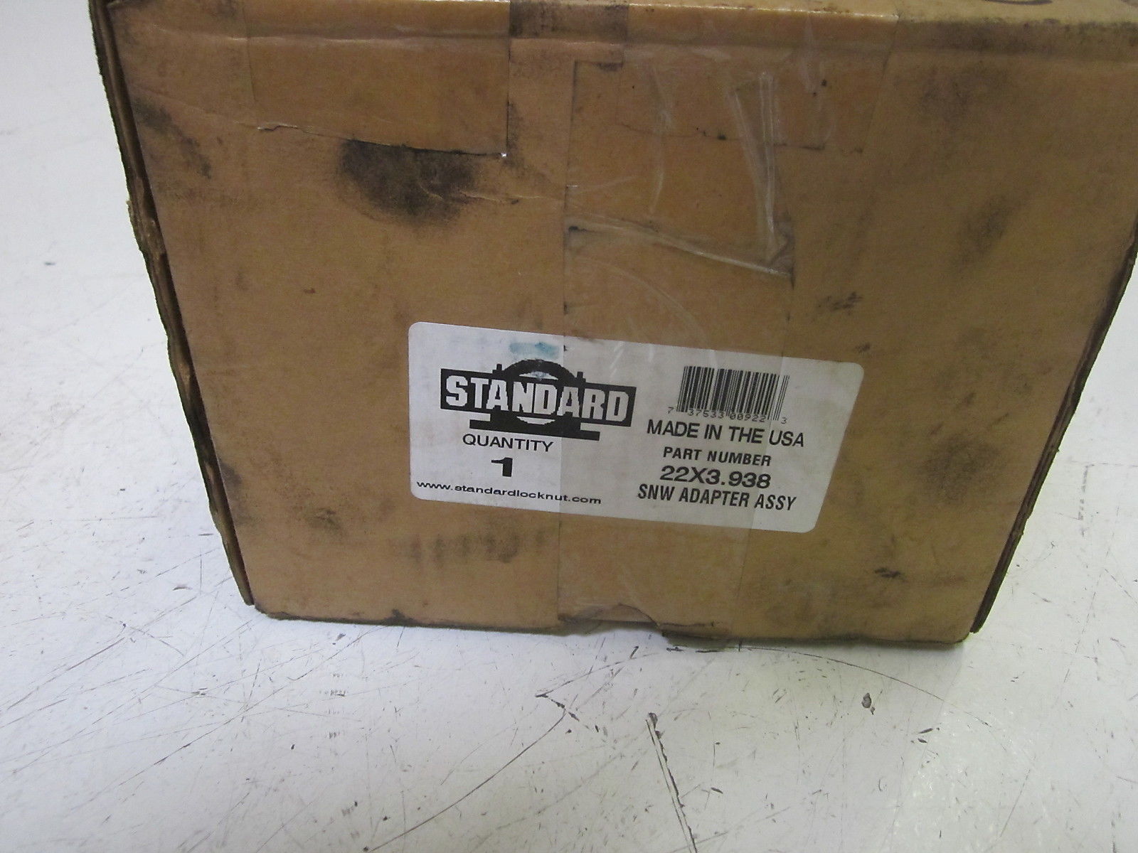 STANDARD 22X3.938 SNW ADAPTER ASSY *NEW IN BOX*