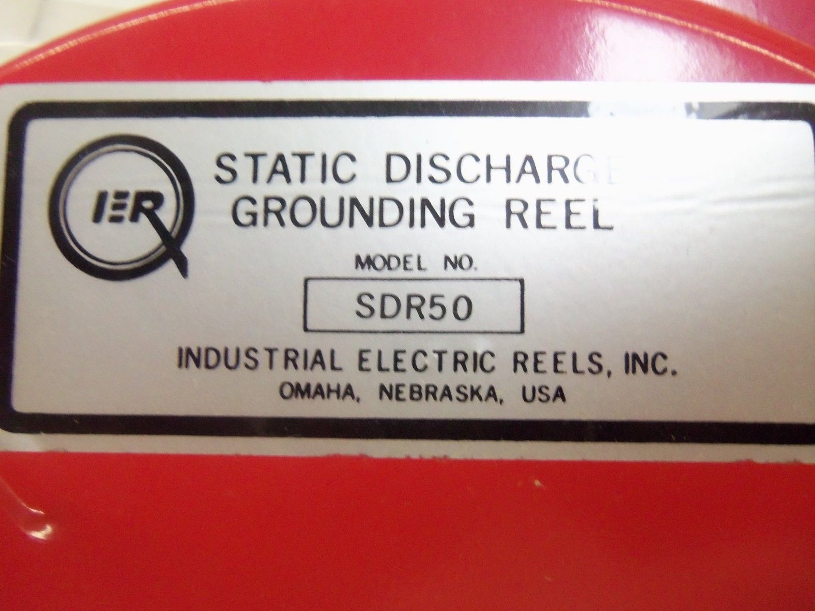 INDUSTRIAL ELECTRIC REELS SDR50 STATIC DISCHARGE GROUNDING REEL *NEW IN BOX*