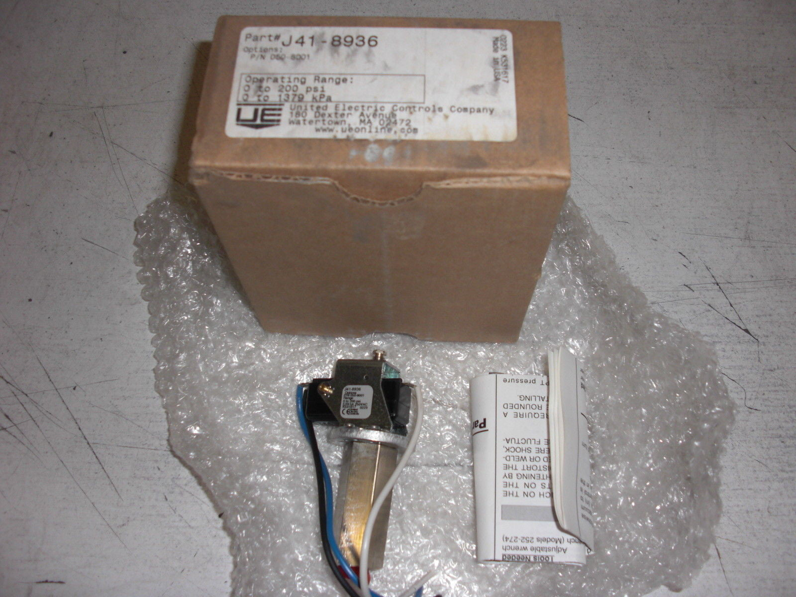 STERLING ELECTRIC 499-1074-6 *USED*