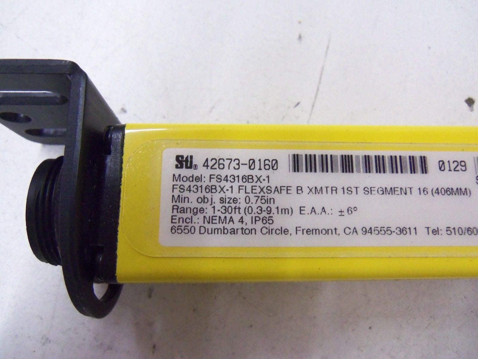 STI FLEXSAFE 42673-0160 TRANSMITTER FS4316BX-1 16" 1-30 FT *NEW NO BOX*