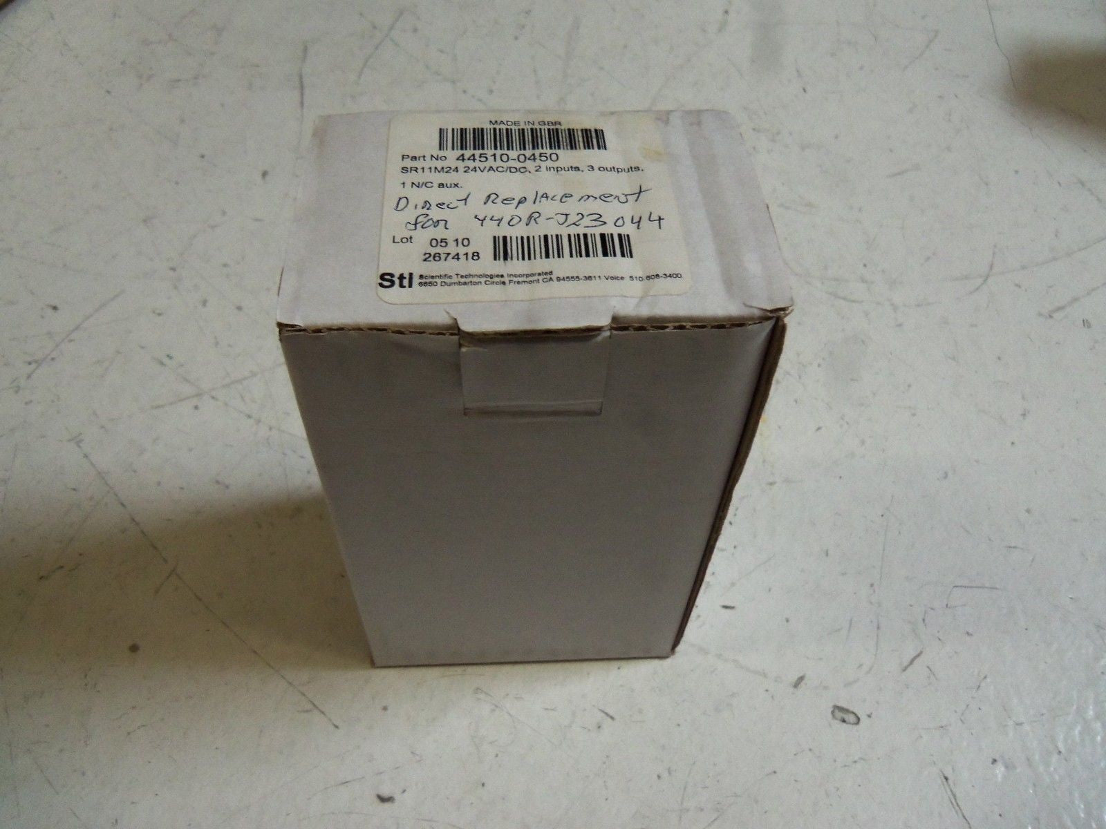 STI 44510-0450 SAFETY RELAY SR11M24 *NEW IN BOX*