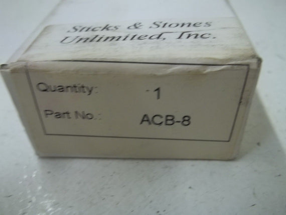 STICK & STONES UNLIMITED INC. ACB-8 STONE*NEW IN BOX*