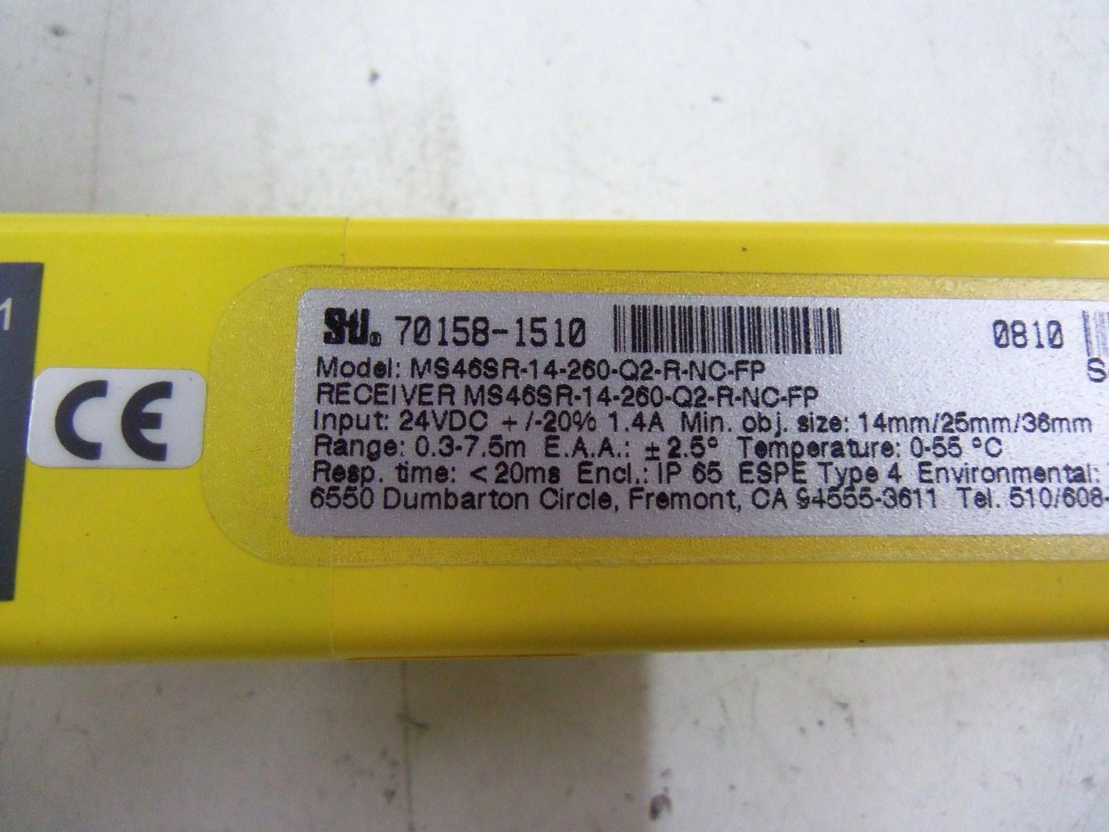 STI RECEIVER 70158-1510 *NEW NO BOX*