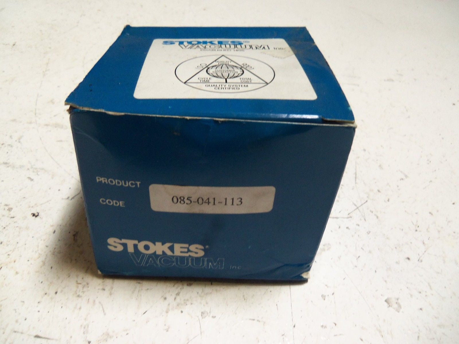 STOKES VACUUM 085-041-113 *NEW IN BOX*