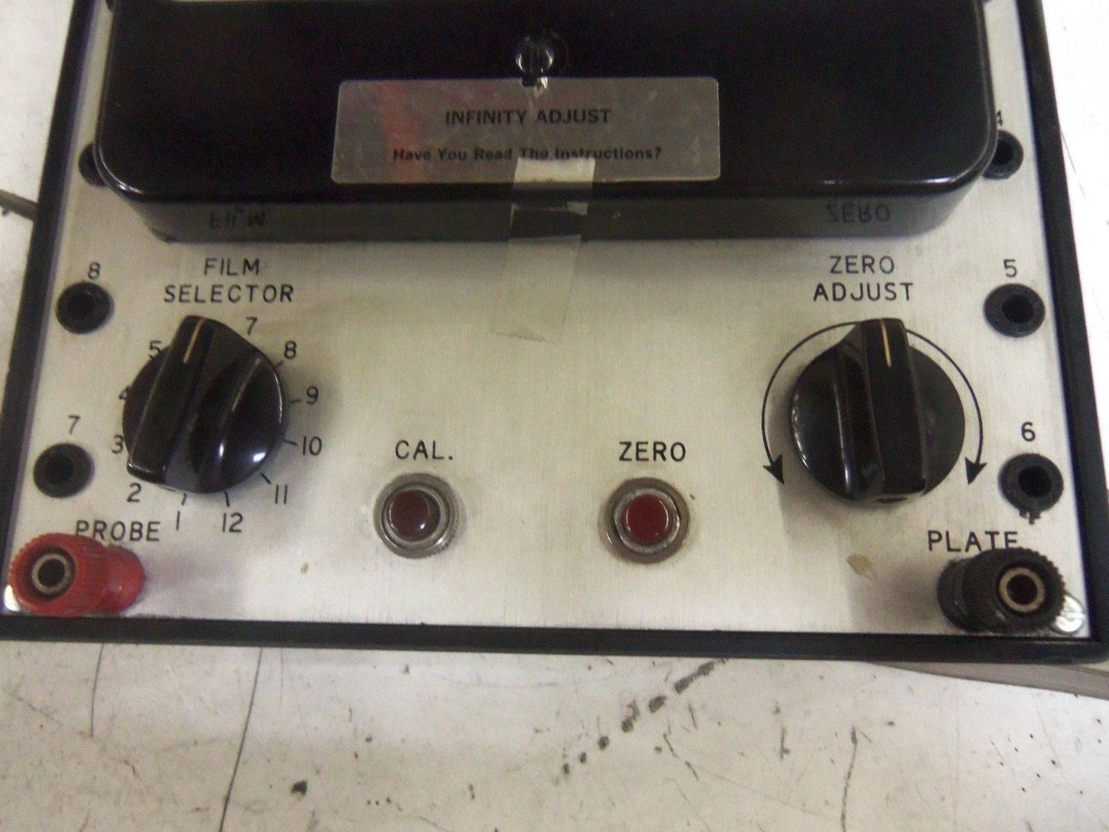 STRAND ELECTRONICS 3D GAUGE 0-00 MILLIGRAMS PER SQ. IN *USED*