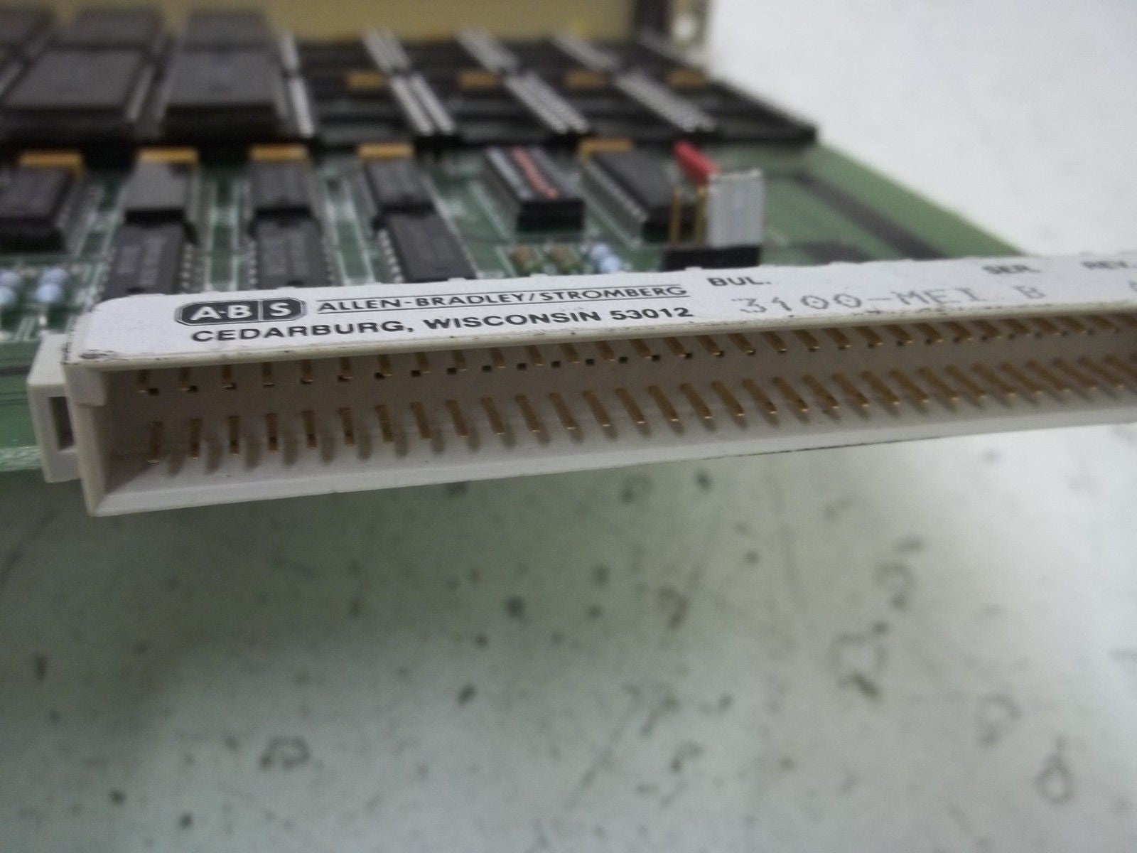 STROMBERG MEM86-E128K CIRCUIT CARD MEMORY BACK-UP *USED*