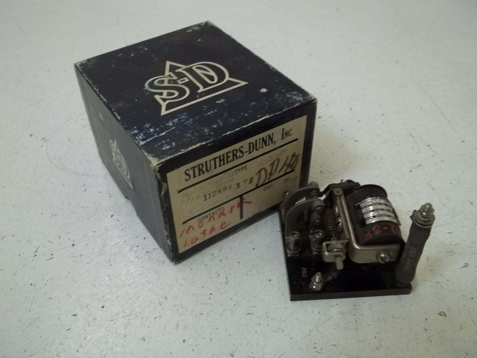 STRUTHERS-DUNN 112XBX178 RELAY *NEW IN BOX*