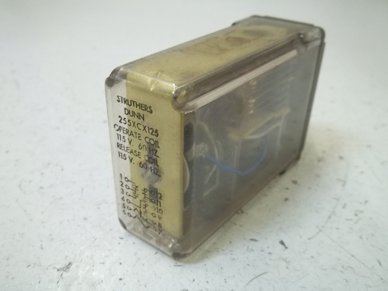 STRUTHERS-DUNN 255XCX125 RELAY 115V *USED*