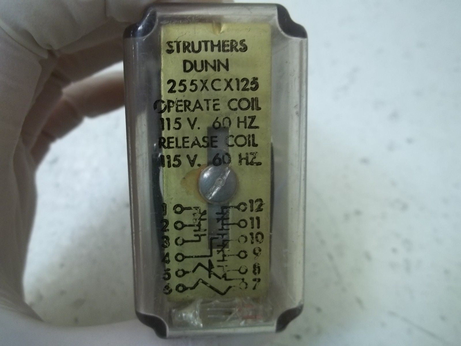 STRUTHERS-DUNN 255XCX125 RELAY 115V *USED*