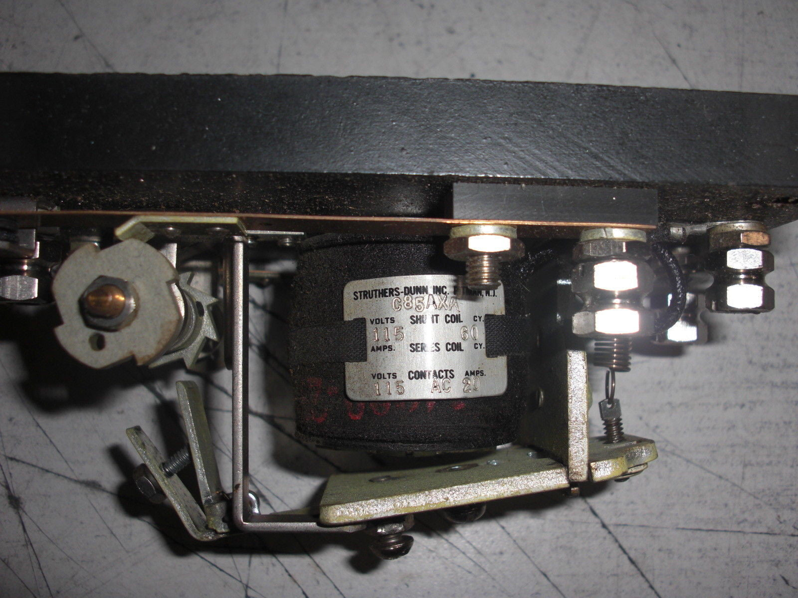 STRUTHERS-DUNN C85AXA RELAY 115V *USED*