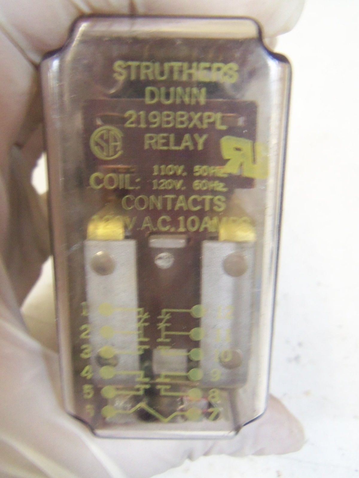 STRUTHERS-DUNN 219BBXPL 120V *USED*